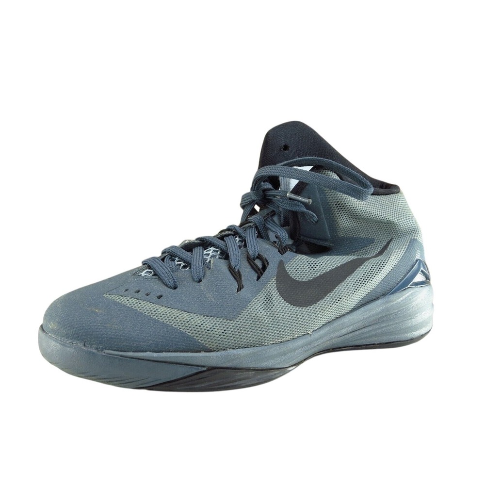 Nike Youth Boys Shoes Sz 7 M Gray/Blue Mesh Running